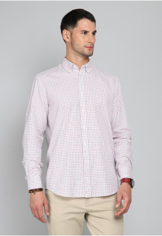 Camisa Cuadros Manga Larga...