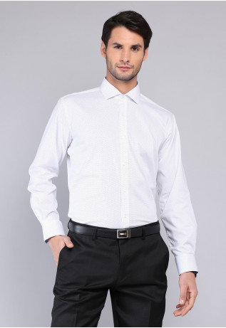 Camisa Formal Print Spandex...