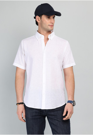 Camisa De Lino y Algodón Arrow