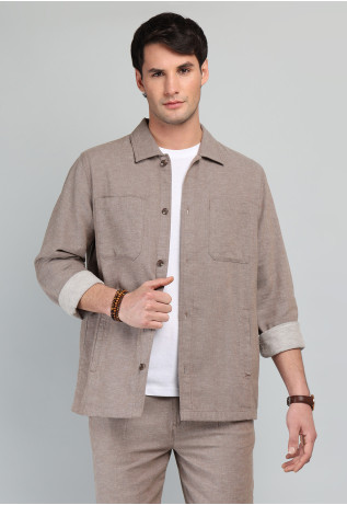 Sobrecamisa De Algodón y...