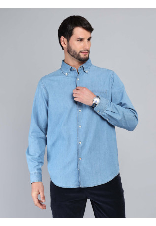Camisa Denim Regular Fit...
