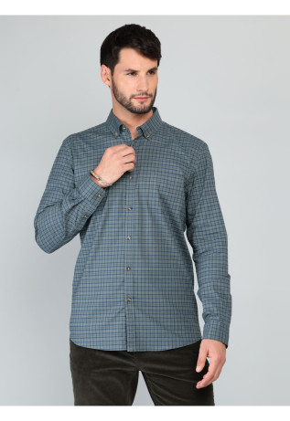 Camisa A Cuadros Spandex...