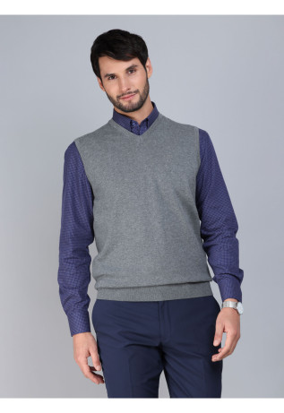 Sweater Sin Mangas Regular...