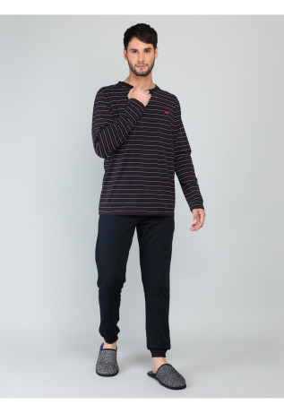 Pijama Largo Regular Fit...
