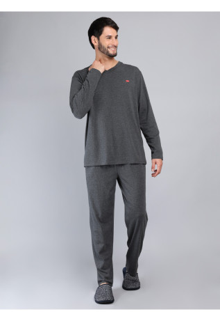 Pijama Largo Regular Fit...