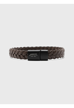 Pulsera Pu Con Hebilla Café...