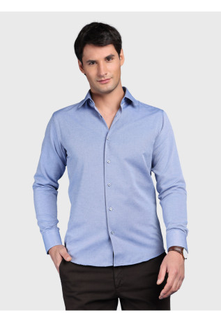 Camisa Melange Slim Fit...