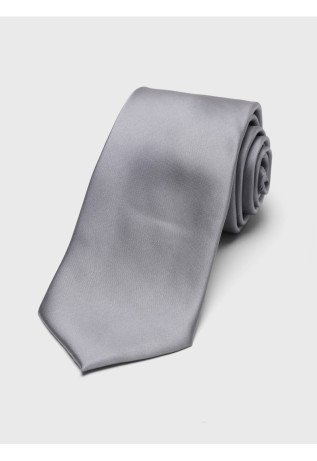 Corbata Lisa Gris Arrow